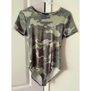 Camouflage bodysuit